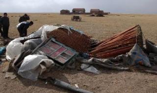 实拍内蒙古沙尘暴 实拍内蒙古沙尘暴